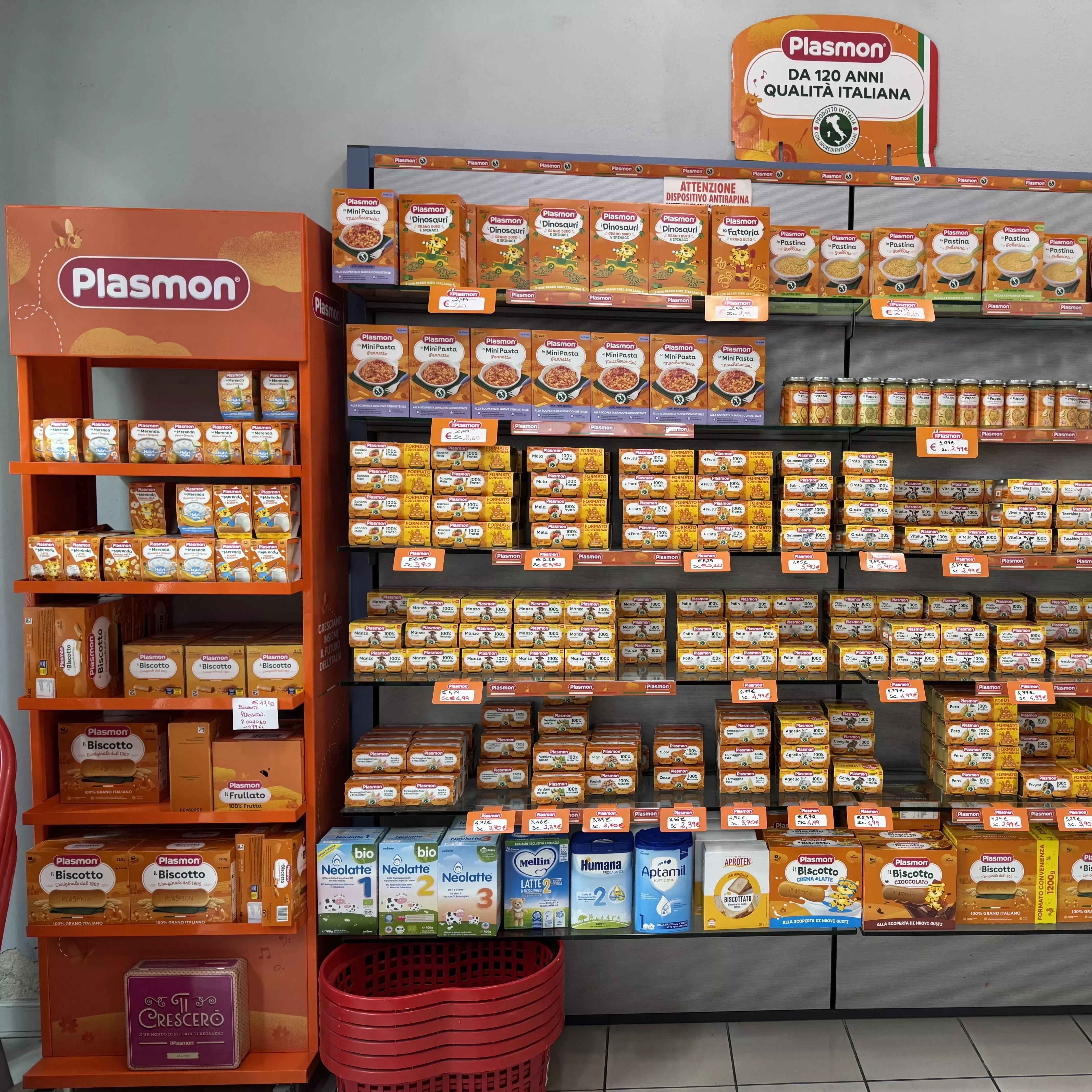 Prodotti linea Plasmon presso Farmacia Galeno Livorno