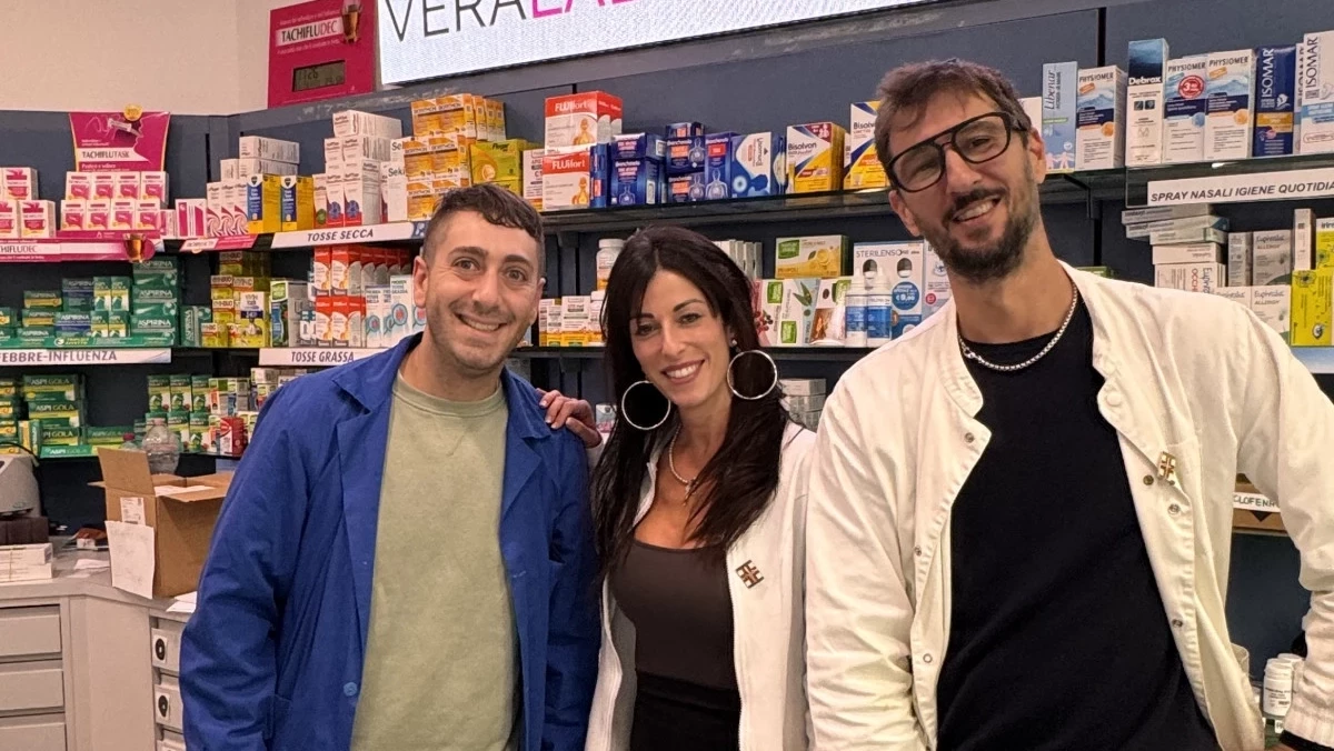 Il nostro Staff all'interno della Farmacia Galeno Livorno