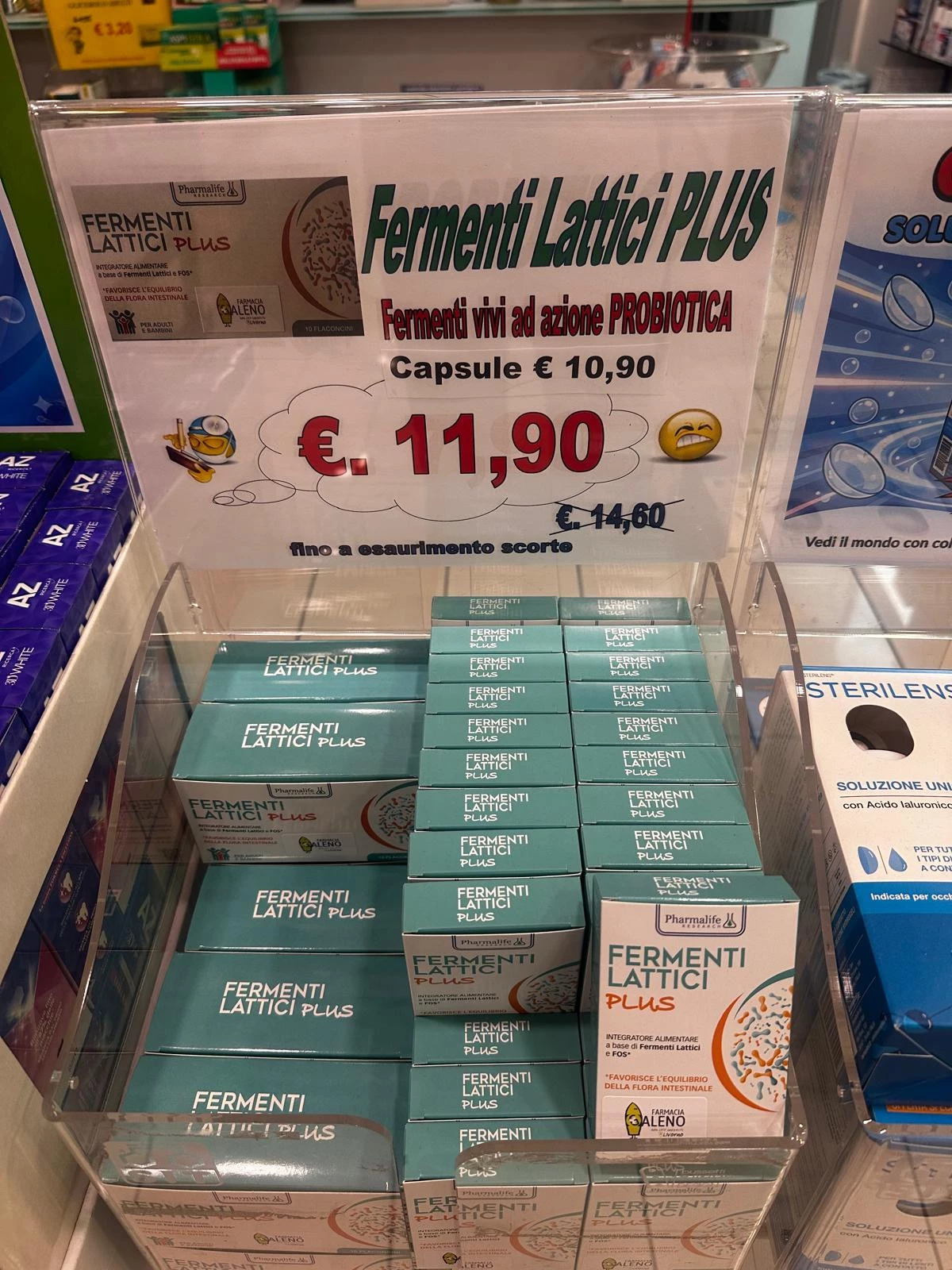 Fermenti Lattici Plus Capsule &egrave; un integratore alimentare in comode capsule a base di Fermenti Lattici vivi utile a favorire il mantenimento dell&rsquo;equilibrio della flora intestinale. Contiene 5 miliardi di fermenti per dose giornaliera. Attivi: Probiotici e FOS (Fruttoligosaccaridi).