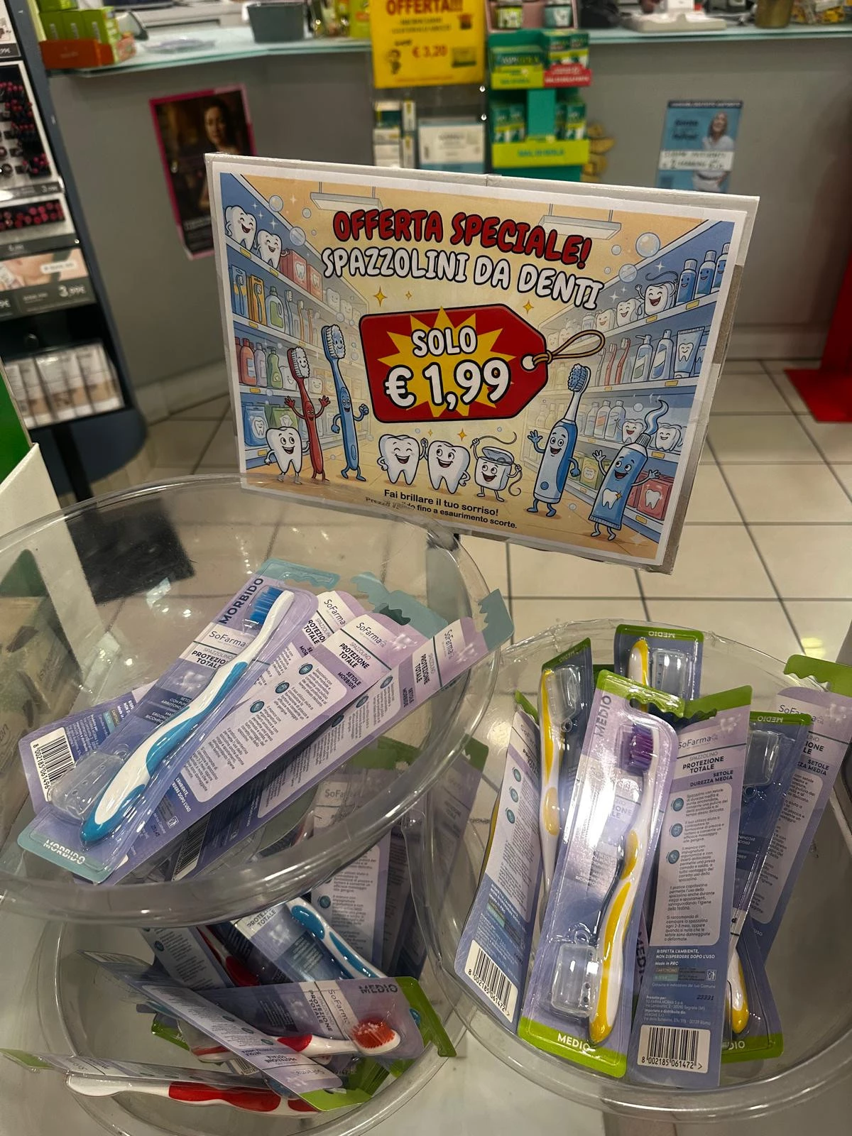 Spazzolini da denti.
